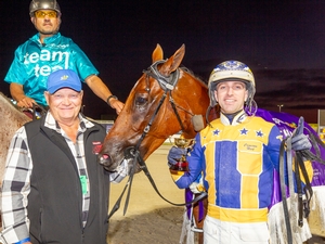 Swayzee after winning the 2026 Hunter Cup